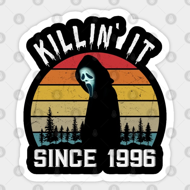 Killin' it since 1996 Sticker by BodinStreet